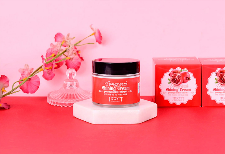 Krem do twarzy Jigott Pomegranate Shining rozświetlający 70 ml (8809210034117) - obraz 3