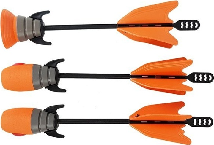 Спортивний лук LEAN Toys 3 стріли 5022 Orange (5907625588799) - зображення 5