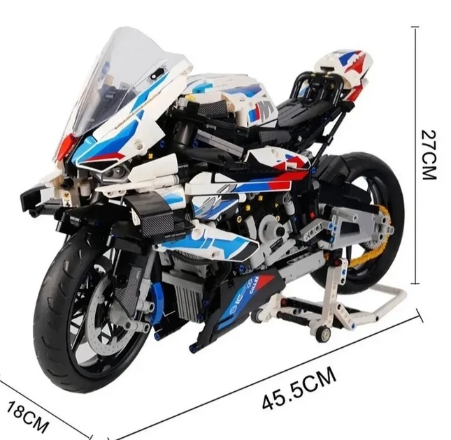 Конструктор BMW M 1000 RR мотоцикл 1920 деталей - изображение 3