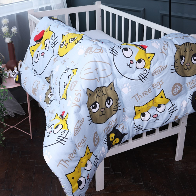 Підковдра MirSon Kids Time 18-0007 Cool Cat 143 х 210 см Бязь від Rozetka на платформі USKIDKA Акція на Підковдра MirSon Kids Time 18-0007 Cool Cat 143 х 210 см Бязь від Rozetka
