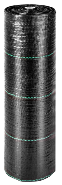 Agrotkanina ogrodowa Plonos + 50 szpilek 1.6 m x 50 m 90 g/m2 Czarna (5903890629076) - obraz 1