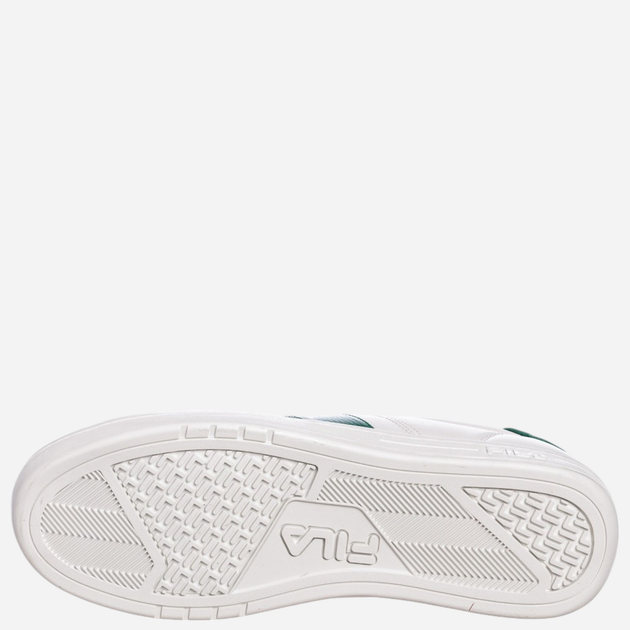 Чоловічі кеди низькі Fila Crosscourt Line FFM0298-13063 46 (12US) 30 см Білий/Зелений (8720905007035) - зображення 6