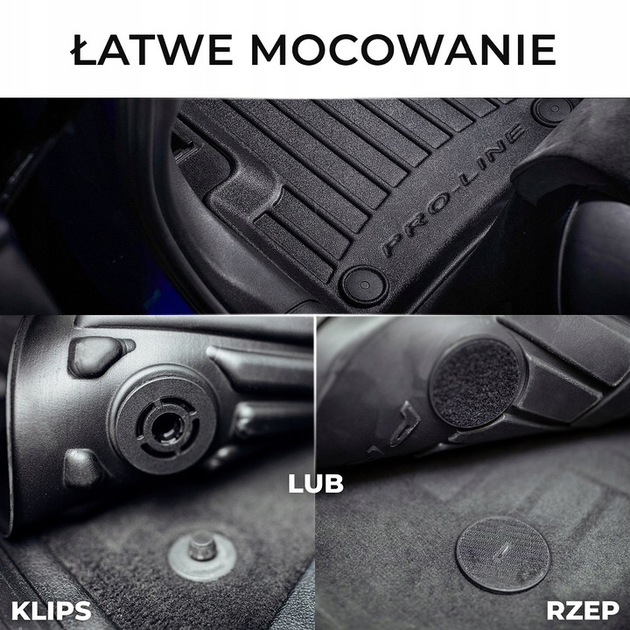 Автомобільні килимки Frogum ProLine 3D Lexus NX II 2021 3 шт (5902643429192) - зображення 5