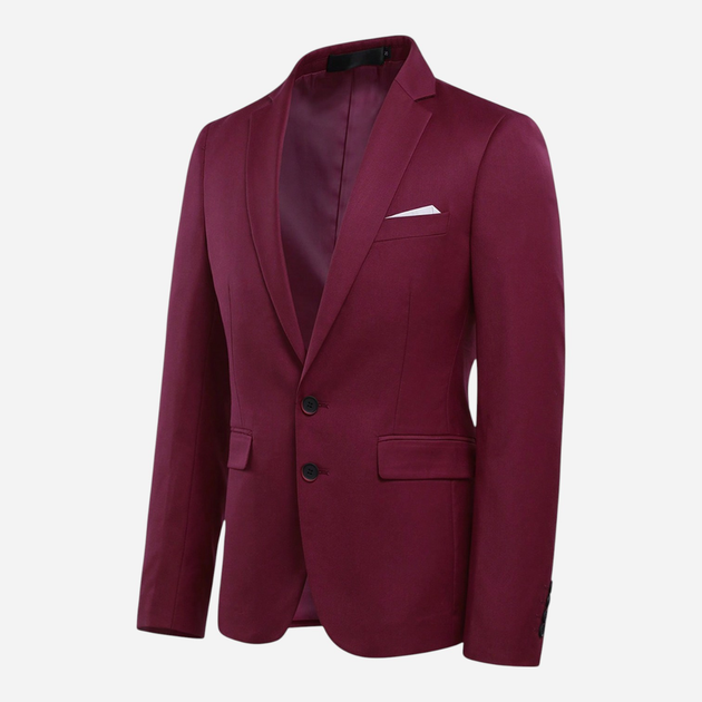 Костюм мужской SHEIN GD-00151801 2XL Бордовый (DN3012300040595) 