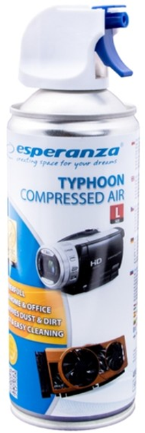 Стиснене повітря Esperanza TYPHOON 400 мл (ES120) - зображення 1