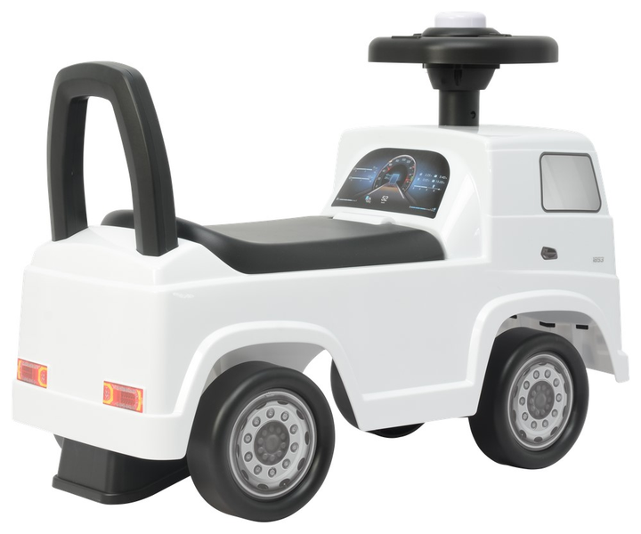 Jeździk Lean Cars Mercedes Actros 3316TA Biały (5905991008828) - obraz 3