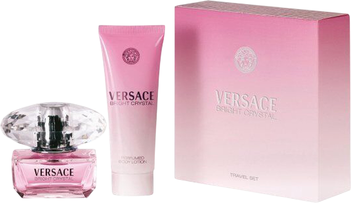 Zestaw damski Versace Bright Crystal Lotion do ciała 100 ml + Woda toaletowa 50 ml (8011003995776) - obraz 1