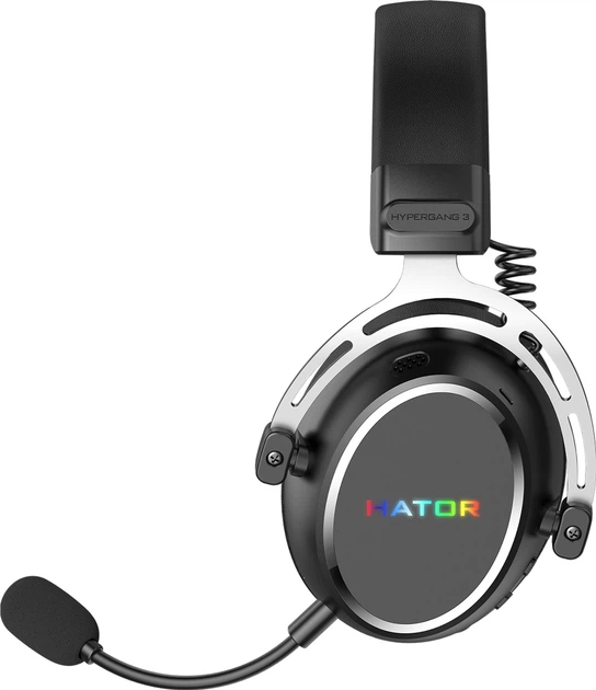 Навушники Hator Hypergang 3 Wireless Black (8721249196881) - зображення 3