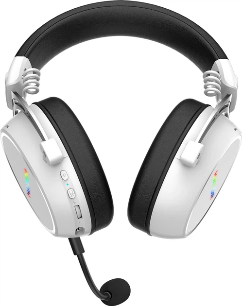 Навушники Hator Hypergang 3 Wireless White (8721249196898) - зображення 7