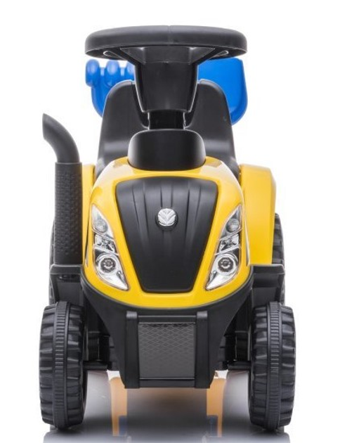 Jeździk Lean Cars Tractor New Holland 658T Żółty (5904204757102) - obraz 3