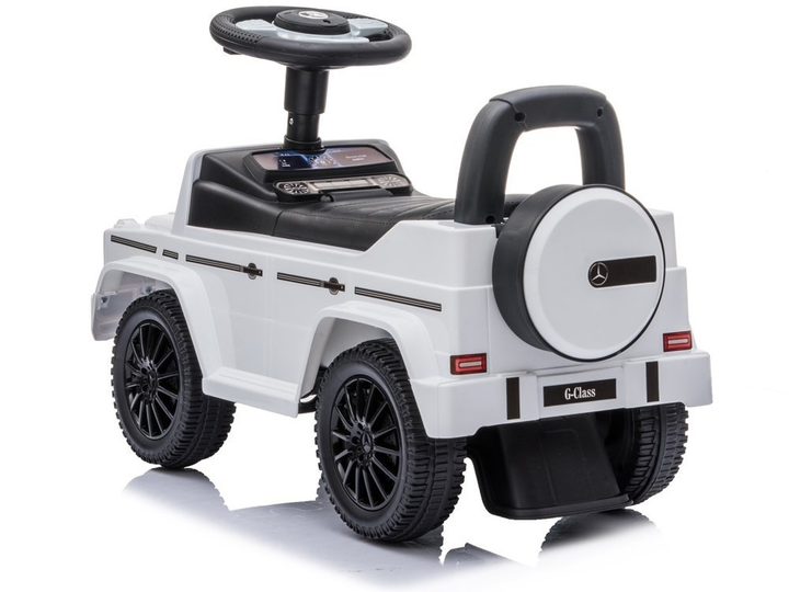 Jeździk Lean Cars Mercedes G-Class 652 Biały (5903802452525) - obraz 5