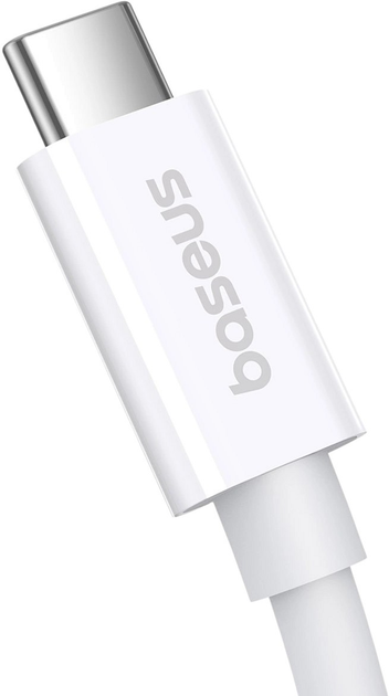 Кабель Baseus Superior 2 USB Type-C - USB Type-C 1.8 м 240 Вт White (AT6932172657468) - зображення 4