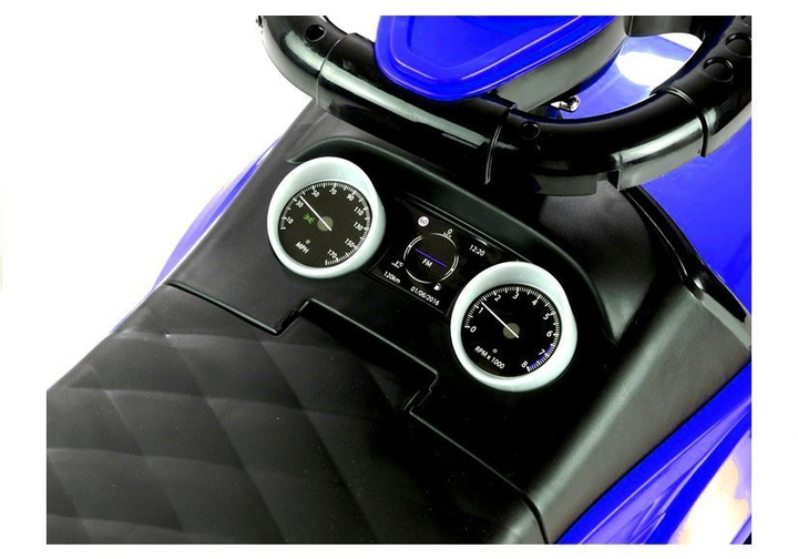 Jeździk Lean Cars Sport Car Toddlers 614W z phaczem 4 w 1 Niebieski (5902808155294) - obraz 12