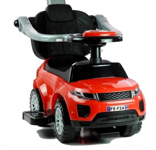 Jeździk Lean Cars Sport Car Toddlers 614W z phaczem 4 w 1 Czerwony (5902808155287) - obraz 9
