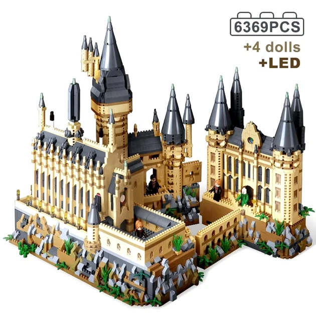 Конструктор Гарри Поттер Замок Хогвартс 6369 деталей с LED подсветкой Harry Potter - изображение 2