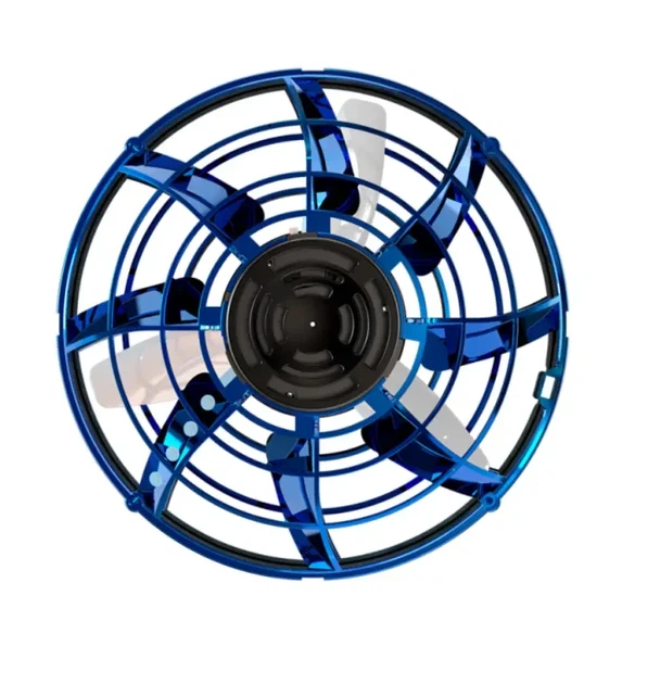 Літаючий спіннер Flying Fidget Spinner з LED підсвічуванням іграшка літаюча тарілка - Фото 6 Літаючий спіннер Flying Fidget Spinner з LED підсвічуванням іграшка літаюча тарілка - зображення 6