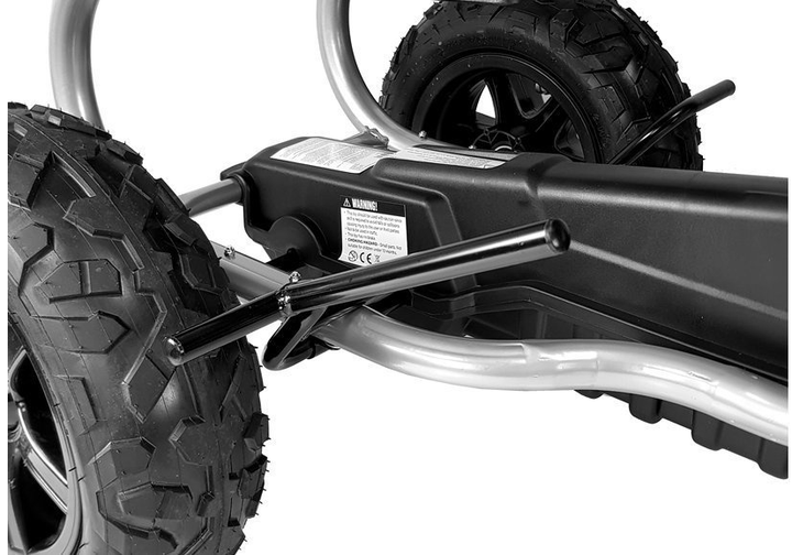Go-Cart na pedały Lean Cars B012 Niebieski (5908275996019) - obraz 6