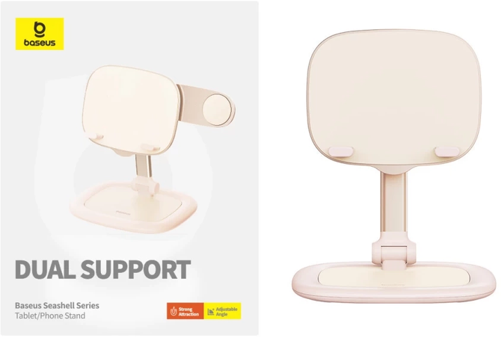 Тримач для телефона Baseus Seashell Series with MagSafe Pink (B10451501411-00) - зображення 7