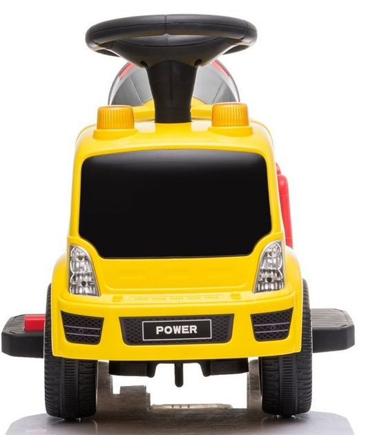 Samochód elektryczny dla dzieci Lean Cars Super Strong Power Betoniarka Żółty (5904204752060) - obraz 8
