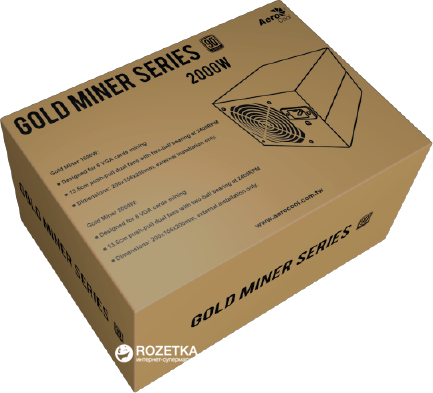 Блок живлення Aerocool Gold Miner 2000W - зображення 7