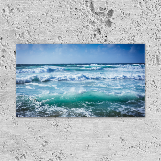 Картина на металле с текстурным принтом (61*30,5 см) Ocean (00000000000138943) - Фото 1 Картина на металле с текстурным принтом (61*30,5 см) Ocean (00000000000138943) - изображение 1