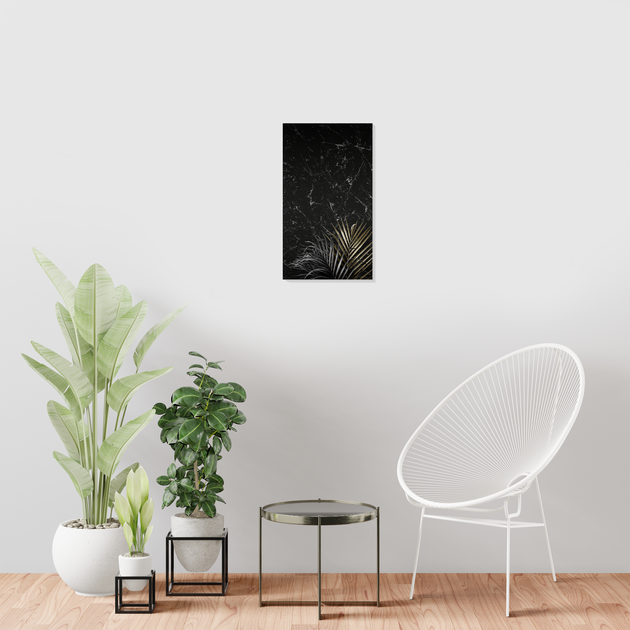 Картина на металле с текстурным принтом (61*30,5 см) Palm leaves (16910000000138841) - изображение 2