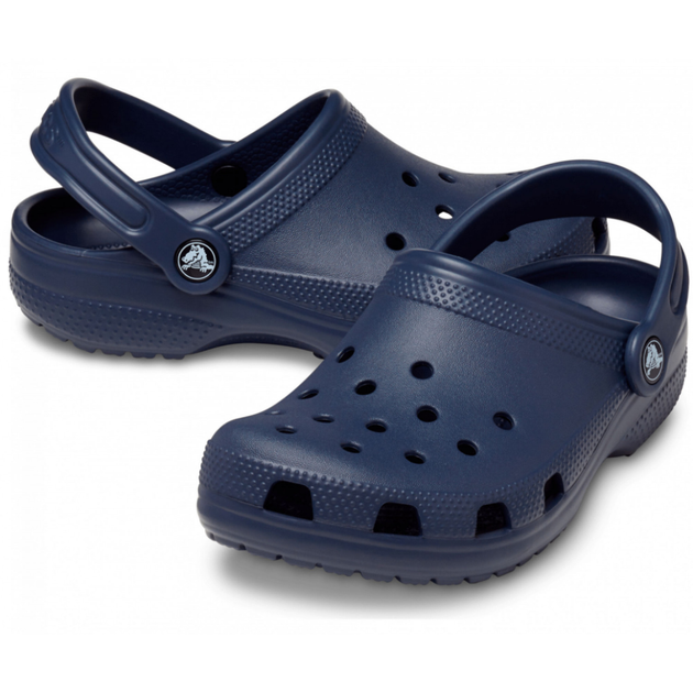 Дитячі крокси-сабо для хлопчика Crocs Classic Kids Clog Navy (33/34, синій) - Фото 5 Дитячі крокси-сабо для хлопчика Crocs Classic Kids Clog Navy (33/34, синій) - изображение 5