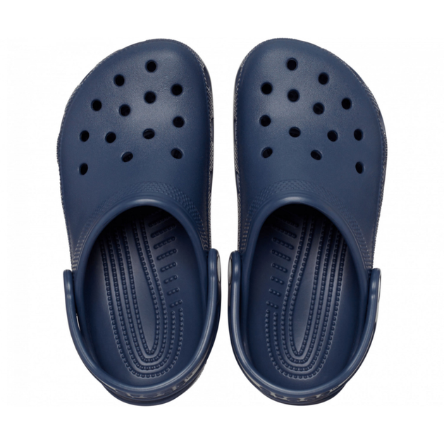 Дитячі крокси-сабо для хлопчика Crocs Classic Kids Clog Navy (33/34, синій) - Фото 6 Дитячі крокси-сабо для хлопчика Crocs Classic Kids Clog Navy (33/34, синій) - изображение 6