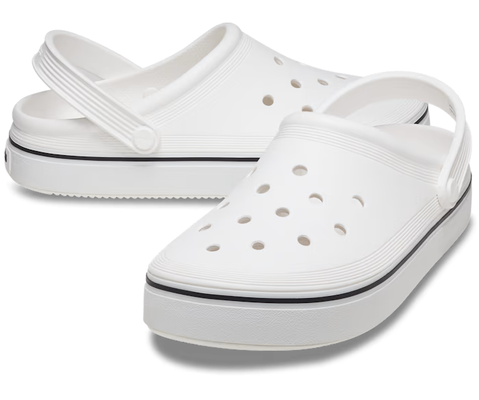 Жіночі крокси Crocs Crocband Clog Off Court White (37-38, білий) - Фото 1 Жіночі крокси Crocs Crocband Clog Off Court White (37-38, білий) - зображення 1
