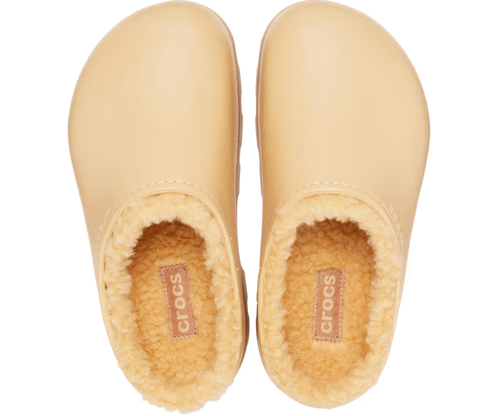 Жіночі крокси утеплені crocs Dylan Lined Clog Wheat (39-40, пшениця) - зображення 10