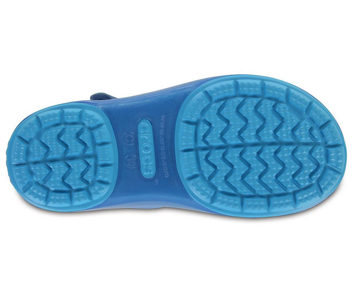 Дитячі сандалії для дівчинки Crocs Isabella Sandal Kids Dusty Blue (23/24, світло сині) - изображение 4