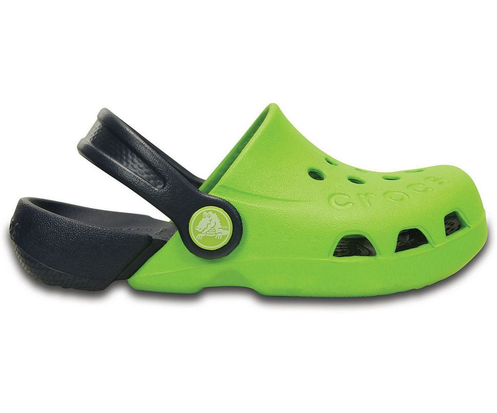 Дитячі крокси-сабо для хлопчика Crocs Electro ClogVolt Green/Navy (29/30, зелений) - Фото 9 Дитячі крокси-сабо для хлопчика Crocs Electro ClogVolt Green/Navy (29/30, зелений) - изображение 9