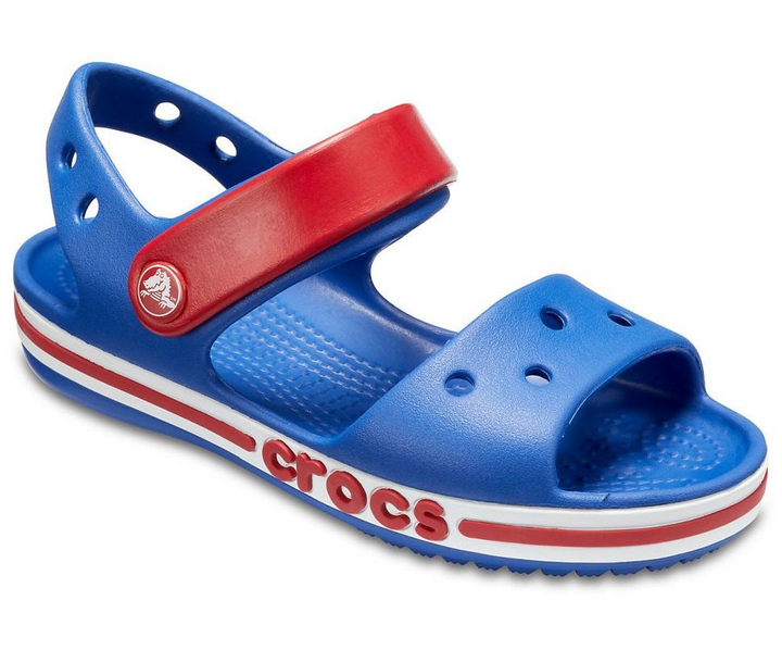 Дитячі сандалії для хлопчика Crocs Bayaband Sandal Cerulean Blue (22/23, світло синій) - зображення 8