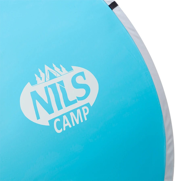 Намет Nils Camp пляжний саморозкладний блакитно-сірий NC3173 (5907695593204) - зображення 9