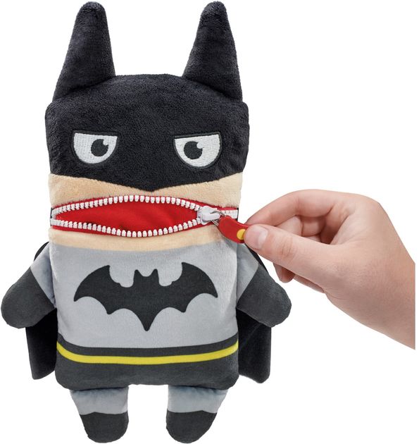 Плюшевий талісман Schmidt Spiele Mascot DC Super Hero Sorgenfresser Бетмен 29 см 42550 (4001504425500) - зображення 3