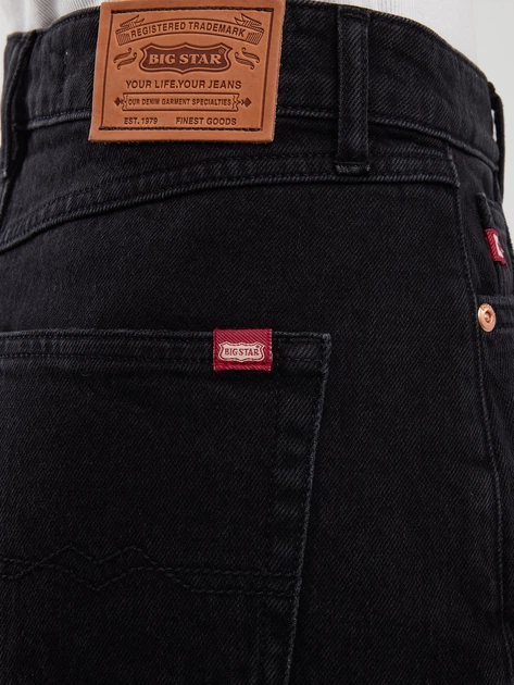 Шорти джинсові жіночі Big Star Authentic Girl 937 W27 Чорні (5900714830717) - зображення 6