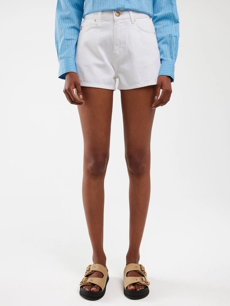 Шорти джинсові жіночі Big Star Katie 100 W27 Білі (5900714828868) - зображення 1