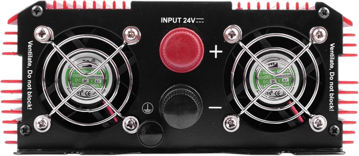 Перетворювач напруги Volt Polska IPS 3000 Plus 24/230V 1500/3000W (3IR300024P) - зображення 3