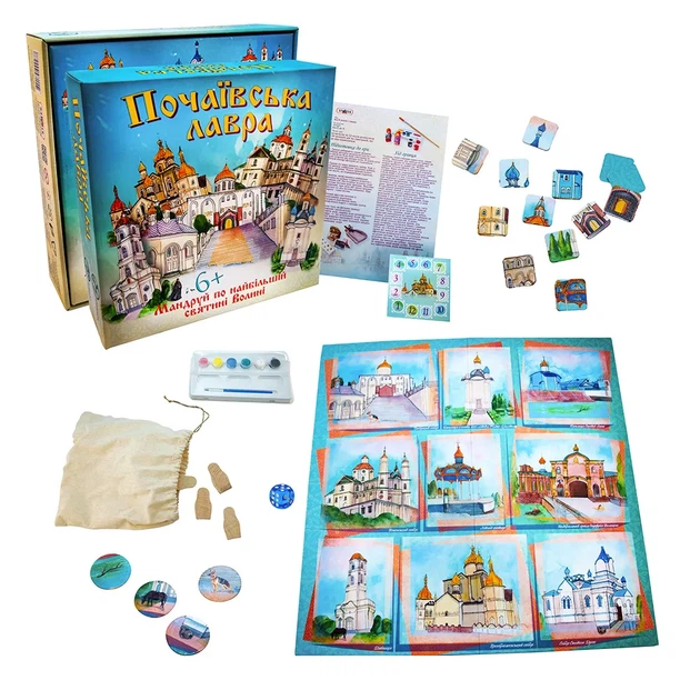 Настільна гра Почаївська лавра (українська) (30102) Strateg - изображение 2