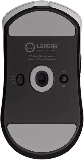 Миша Lorgar Elite MSE90W Wireless/Bluetooth Gaming Mouse White (LRG-MSE90W-WH) - зображення 10