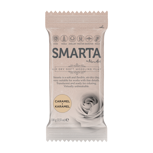 Пластика самозастигаюча, Карамель, 100 г, Smarta 30000118 8683451100967 - Фото 1 Пластика самозастигаюча, Карамель, 100 г, Smarta 30000118 8683451100967 - изображение 1