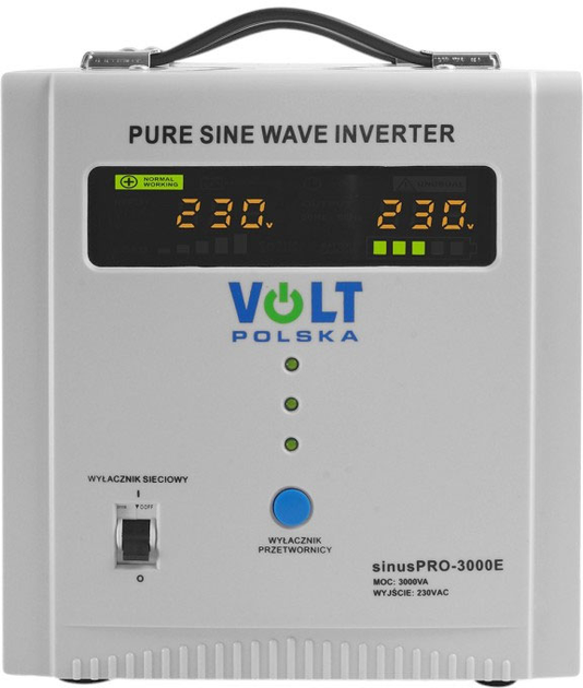 UPS Volt Polska SINUS PRO 3000 E 48/230V (2100/3000W) (5903111886363) - obraz 2