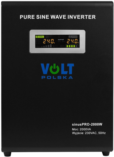 ДБЖ Volt Polska SINUS PRO 2000 W 24/230V (1400/2000W) (5903111886387) - зображення 2