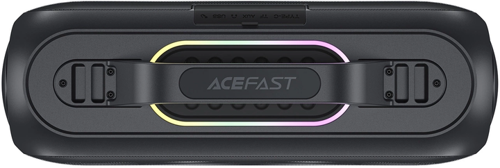 Głośnik przenośny Acefast K1 Wireless Karaoke Speaker with 2 Microphones Black (6974316282792) - obraz 5