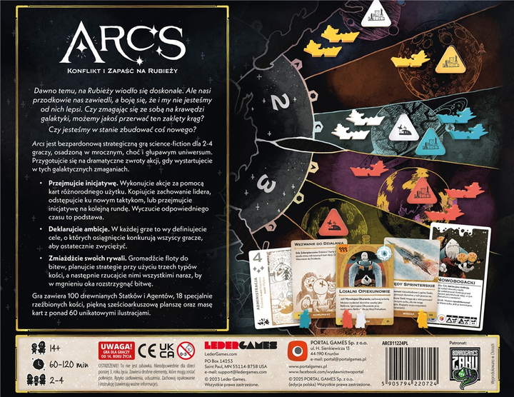 Gra planszowa Portal Games Arcs (edycja polska)(5905794220724) - obraz 8