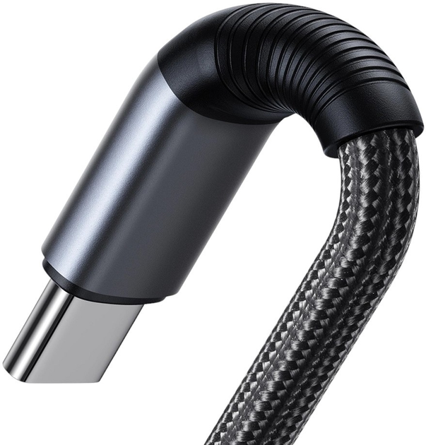 Kabel Joyroom Speedy Series S-A21 2in1 USB Type-C - USB Type-C / Lightning 100W 1.5 m Black (AT6941237100757) - obraz 3