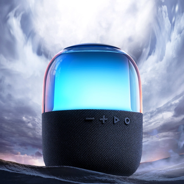 Акустична система JOYROOM JR-ML05 Wireless Bluetooth 5.3 RGB Speaker Black (6941237198877) - зображення 9