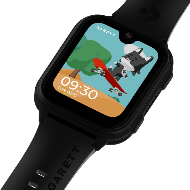 Smartwatch dla dzieci Garett Kids Vibe 4G Black (5904238486726) - obraz 4