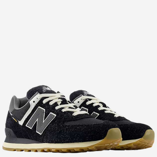 Buty sportowe męskie New Balance 574 U574RUS 45.5 (11.5US) Czarne (197968203724) - obraz 2