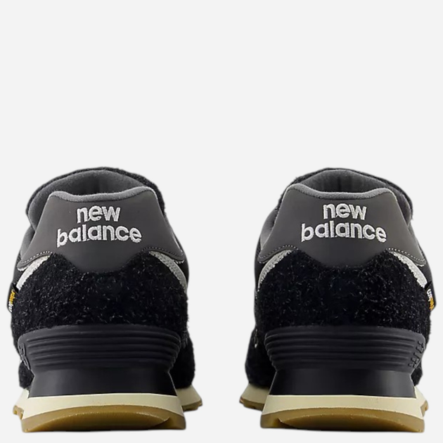 Buty sportowe męskie New Balance 574 U574RUS 45.5 (11.5US) Czarne (197968203724) - obraz 4
